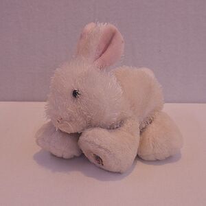 Ganz Webkinz Lil Kinz White Rabbit 6" Plush Bunny Stuffed Animal No Code